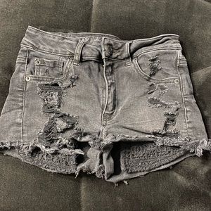 American Eagle black shorts